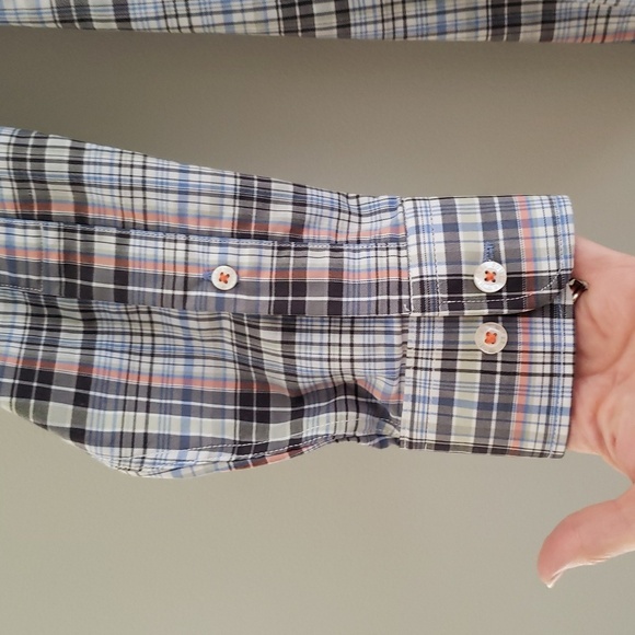 Southern Marsh Performance NWOT Men's Plaid Button Down Shirt Small Long Sleeve - Picture 4 of 13
